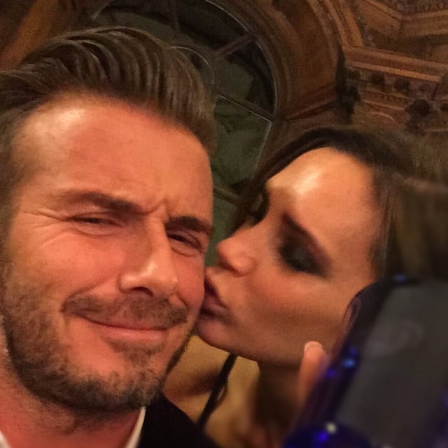 Victoria and David Beckham Show PDA on Instagram