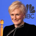 Glenn Close Tears Up Talking About Her Mother While Backstage at the Golden Globes