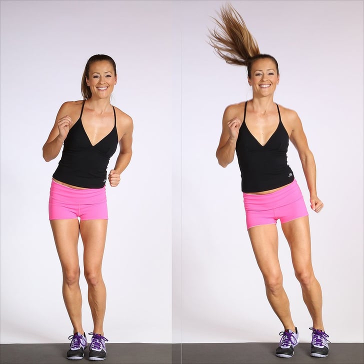 Lateral Jumps Over Band 45Minute HIIT Workout For Small Spaces