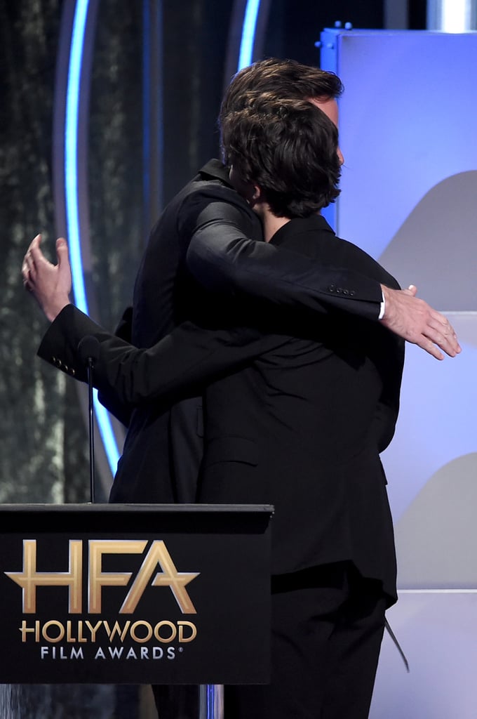Timothée Chalamet and Armie Hammer at Hollywood Film Awards