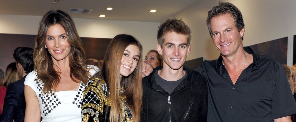 Cindy Crawford and Her Family at Becoming Book Party 2015