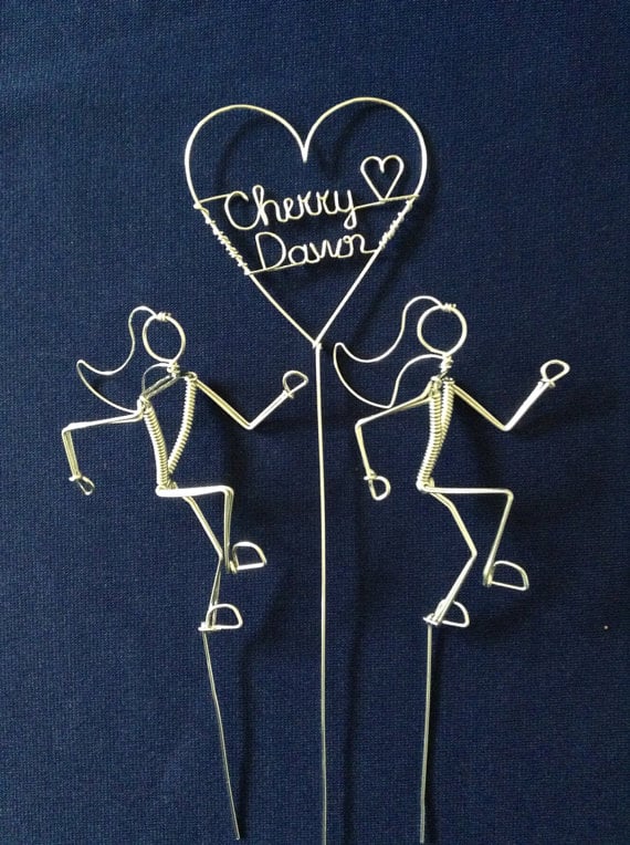 whimsical wire toppers