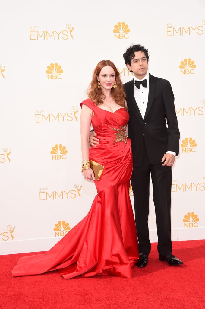 Christina Hendricks and Geoffrey Arend