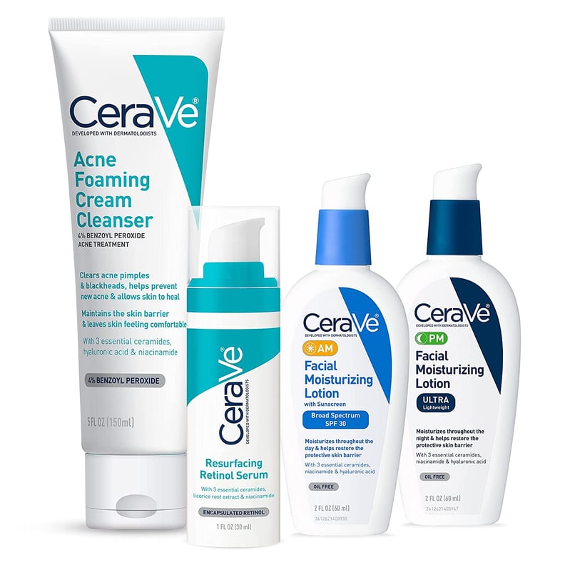 For Clear Skin: CeraVe Acne Skin Care Set