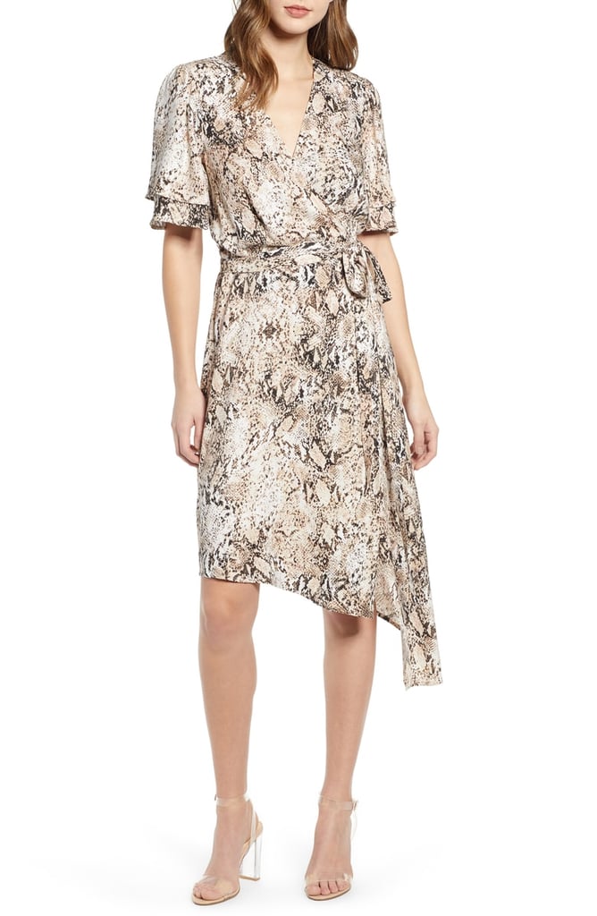 Leith snake print discount dress