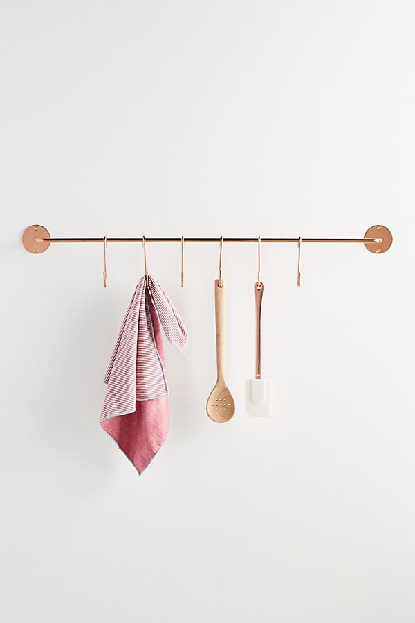 Lea Wall-Mounted Pot & Utensil Rack