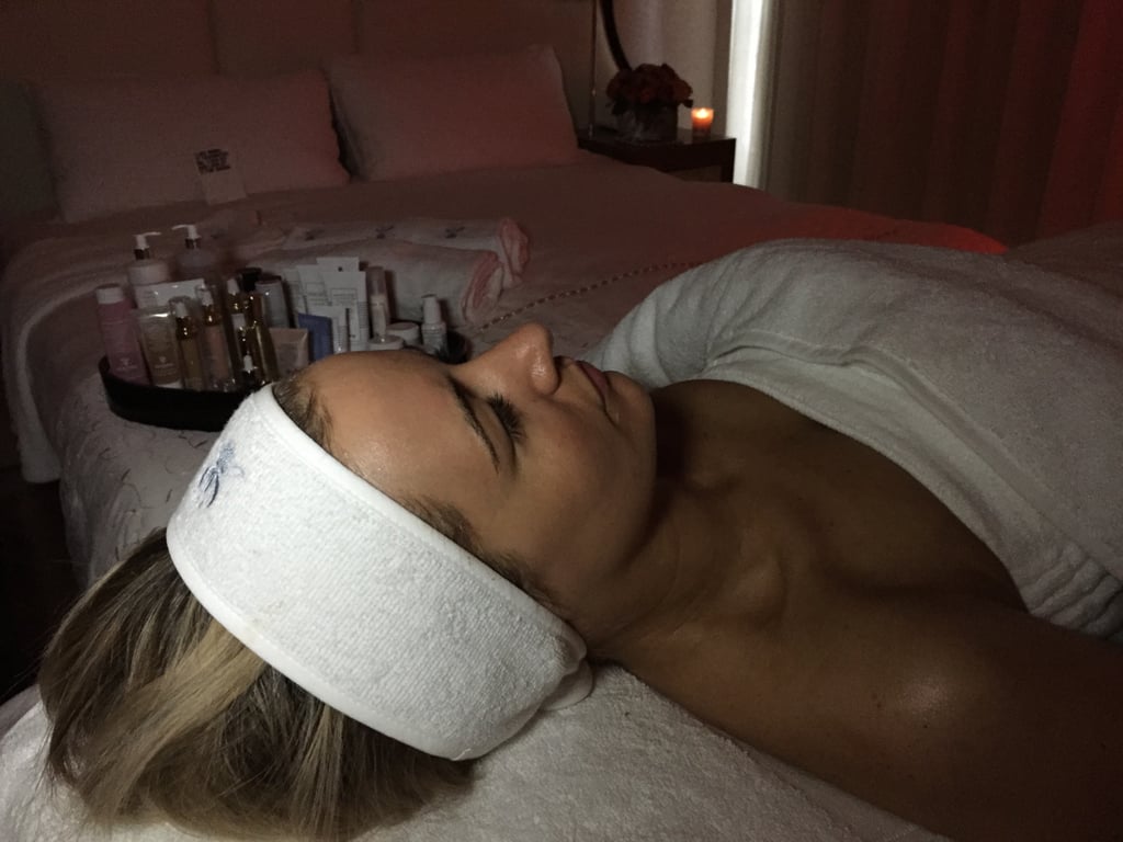Basking in the Parisian Facial