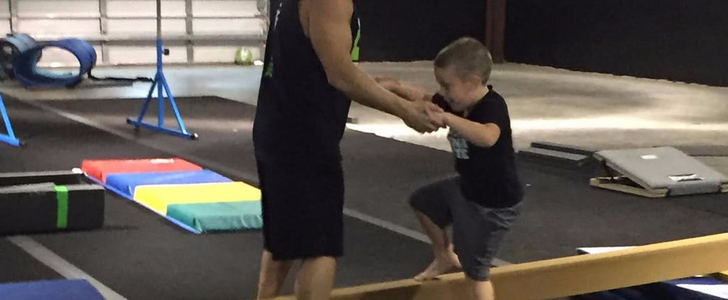 Boy With Autism Takes Gymnastics Classes
