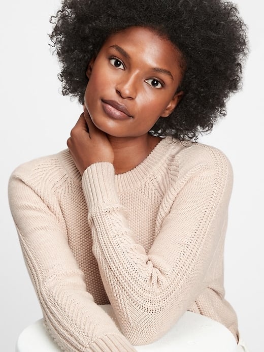 Gap Textured Crewneck Sweater