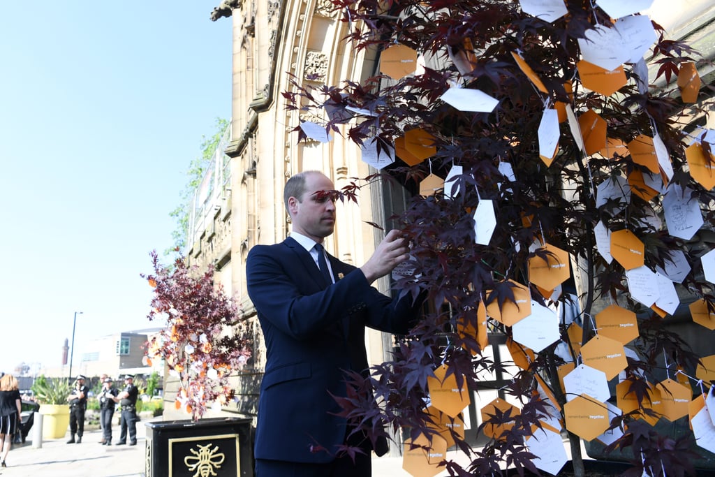 Prince William at Manchester Arena National Service May 2018