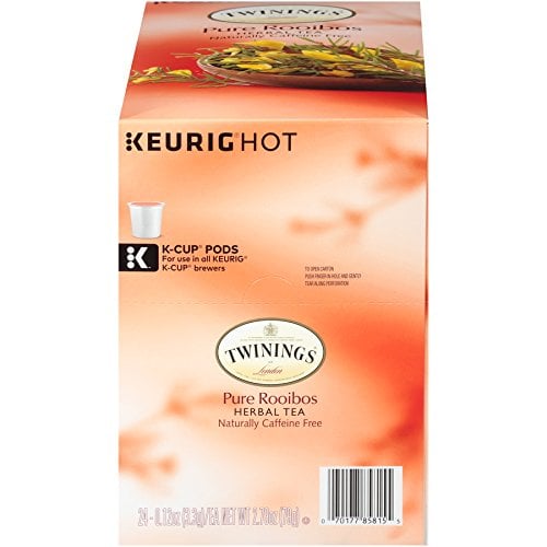 Twinings Pure Rooibos Herbal Tea KCups Coffee Alternatives on Amazon