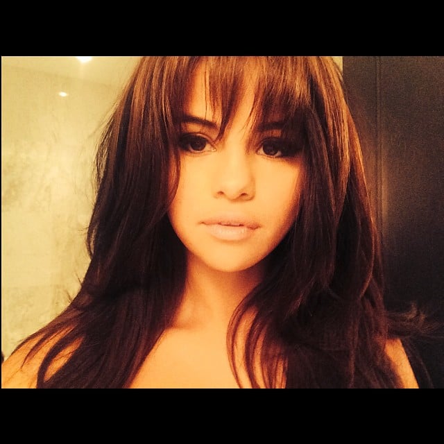 Selena Gomez got bangs.
Source: Instagram user selenagomez