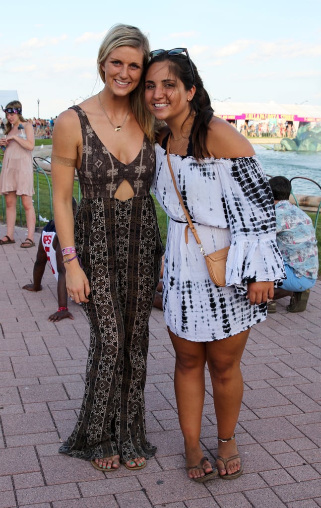 This Free People maxi dress was one of our favorites because it made the perfect complement to almost every other dress at Lollapalooza.