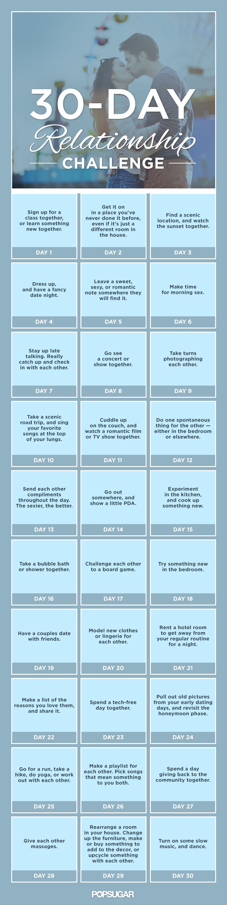 30-Day Relationship Challenge | POPSUGAR Love