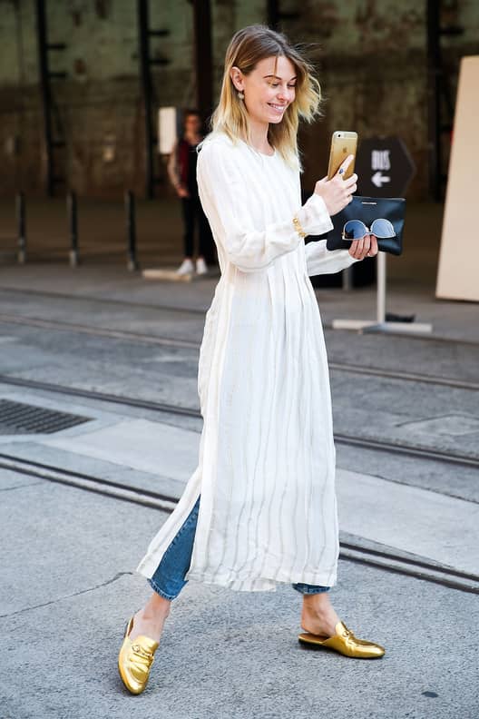 White dress hot sale jeans