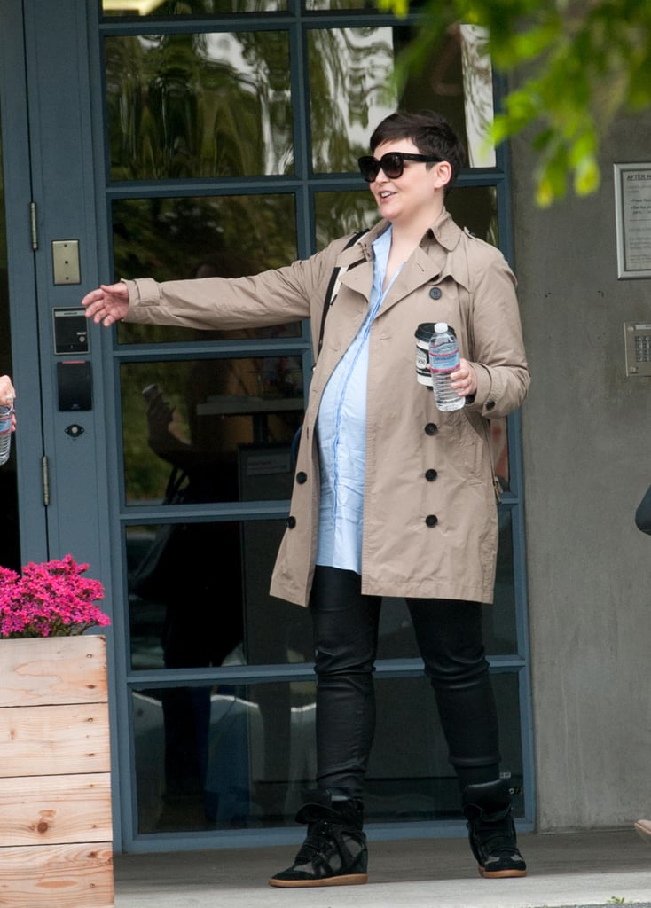 Ginnifer Goodwin Pregnant Out in LA March 2016
