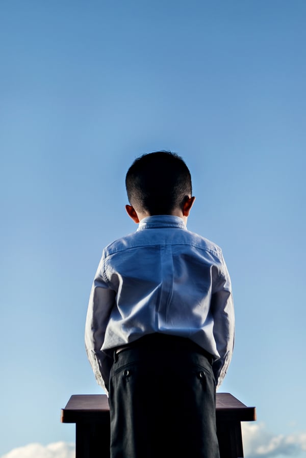 Little Boy Running For President
