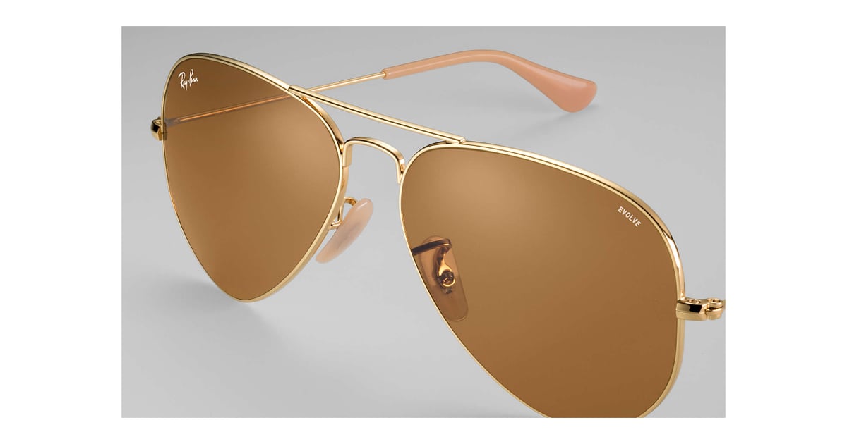 RayBan Aviator Evolve Jennifer Aniston's Aviator Sunglasses April