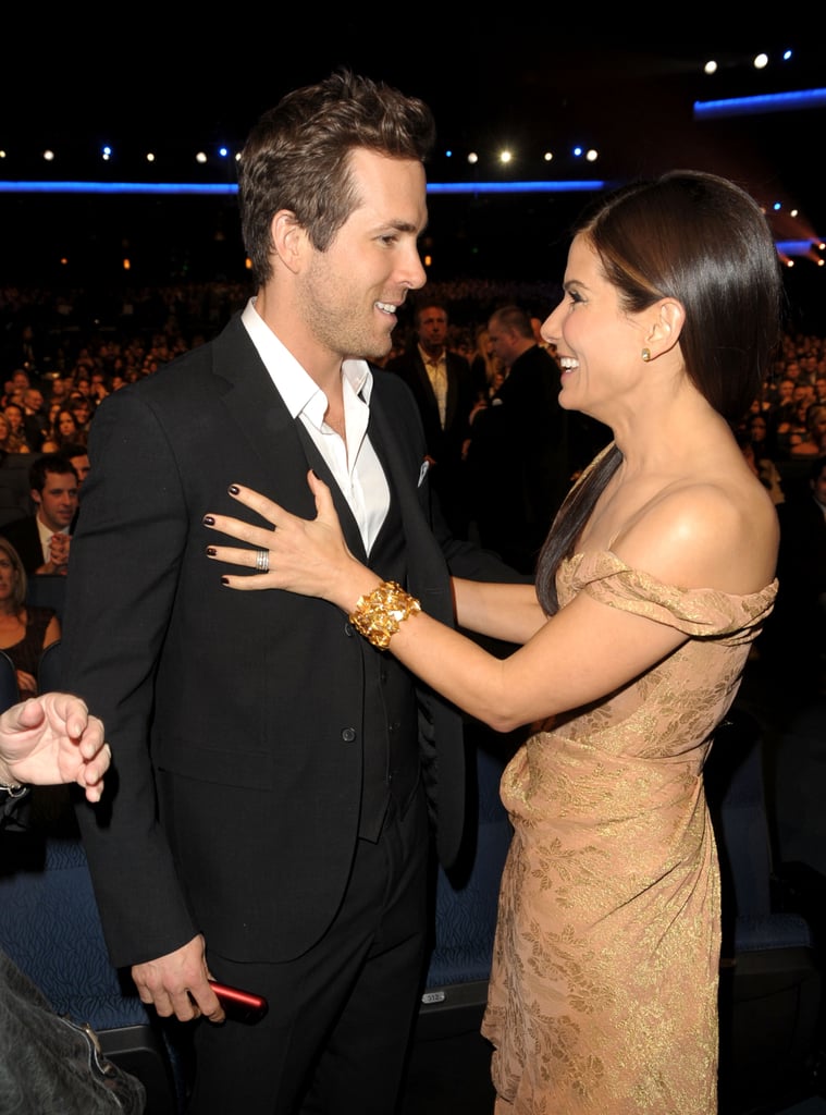 The undeniable chemistry between Sandra Bullock and Ryan Reynolds in 2010.