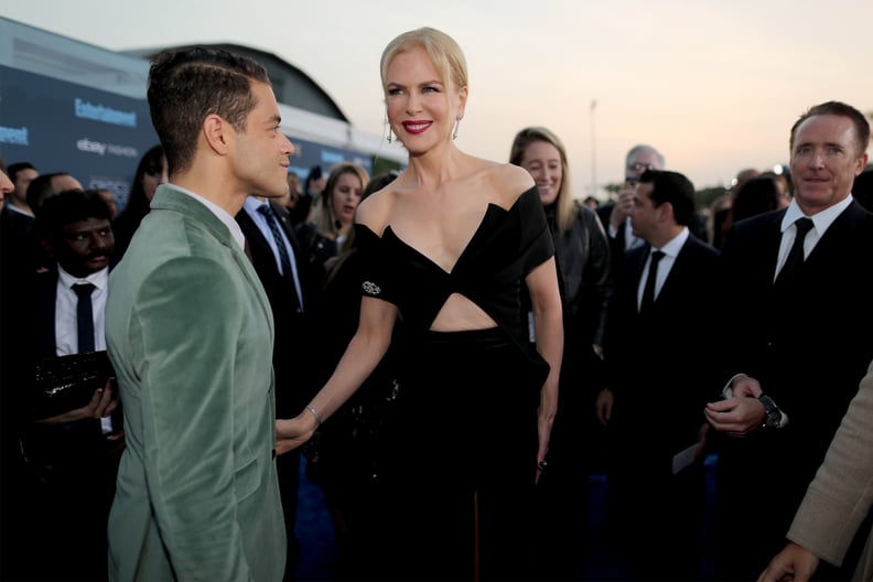 Rami Malek and Nicole Kidman at the Critics' Choice Awards 2016