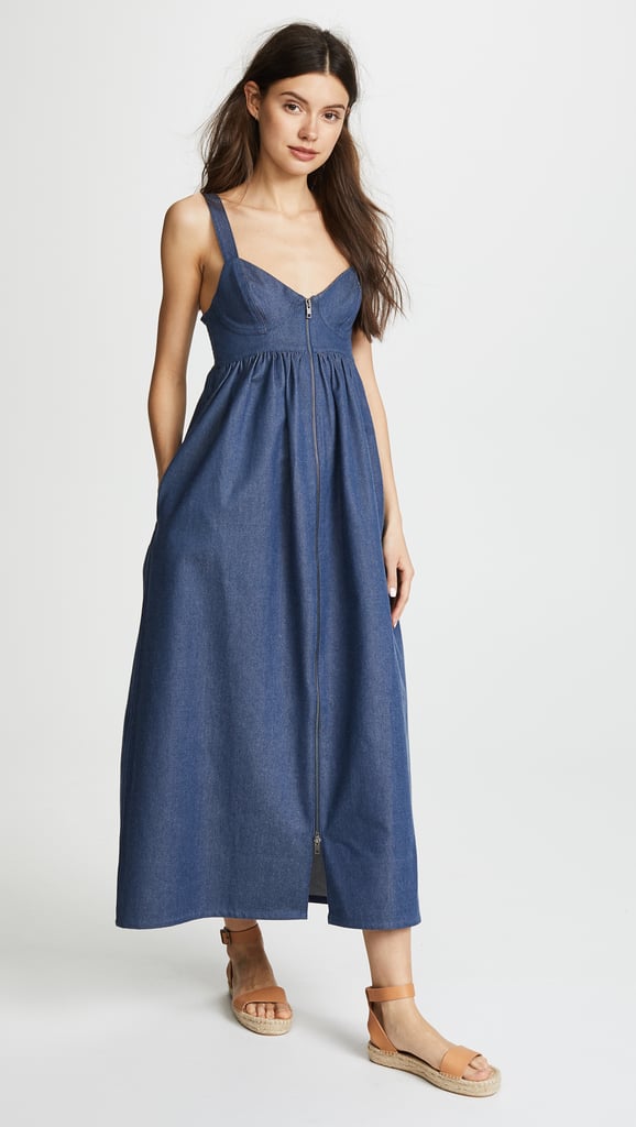 Mara Hoffman Denim Midi Dress