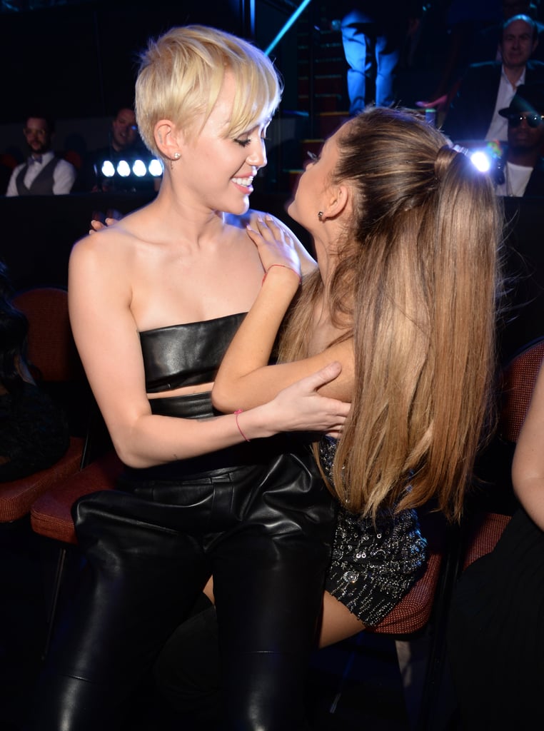 Miley Cyrus and Ariana Grande