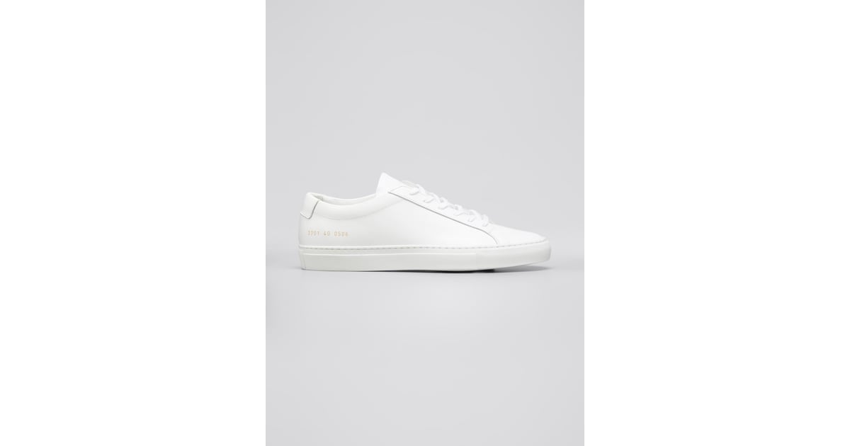 Common Projects Achilles Leather Low Top Sneakers 9 Best Reviewed White Sneakers For Women 2708