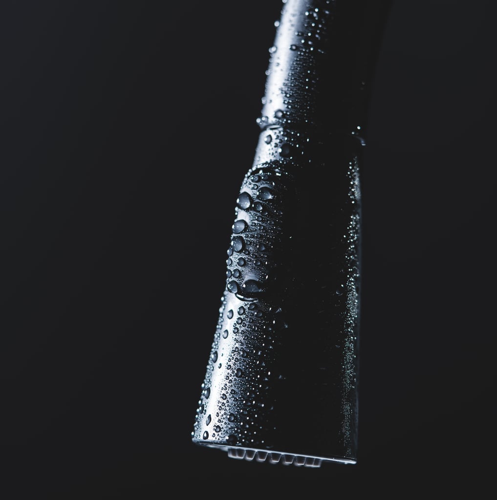 black faucet