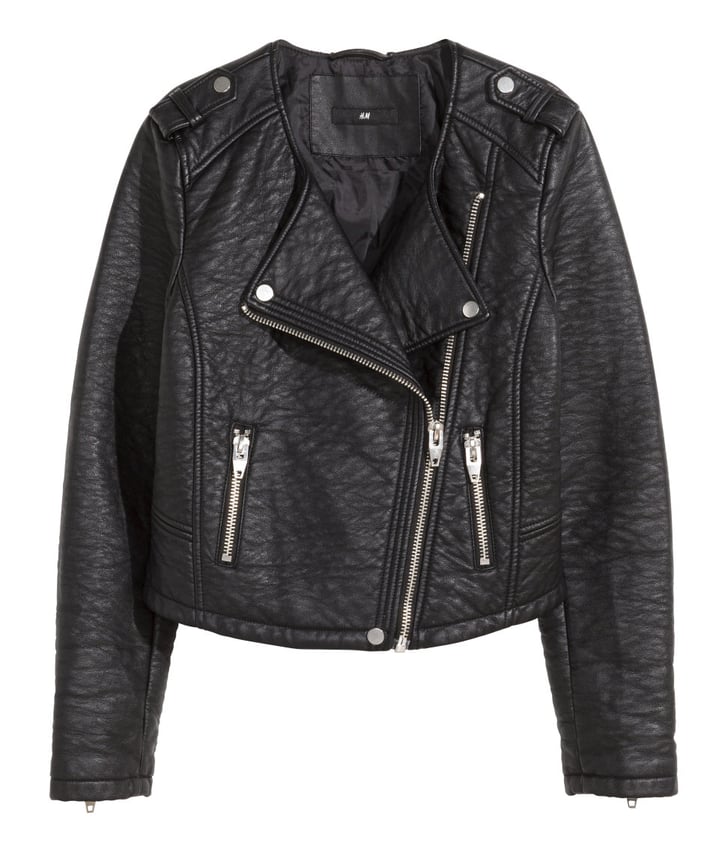 H&M Leather Jacket | Fall Fashion Shopping Guide | October 2014 ...