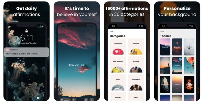 Best Affirmation Apps: Goodmind