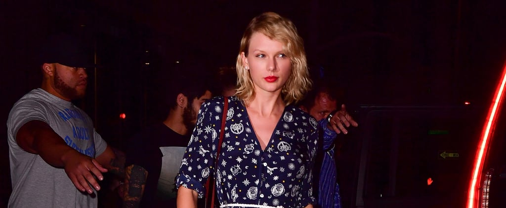 Taylor Swift Wearing a Tommy x Gigi Dress September 2016