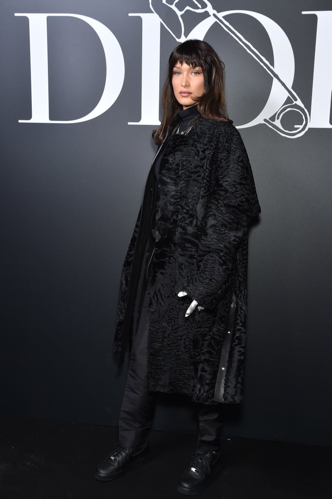 Bella Hadid's Dior Homme Look at Paris Fashion Week — Photos