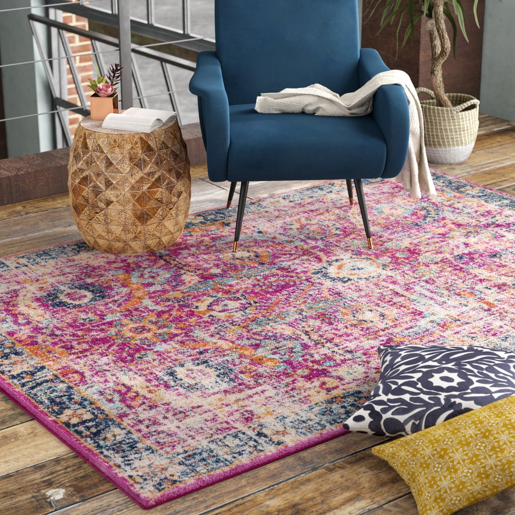 Hillsby Oriental Garnet/Navy Area Rug