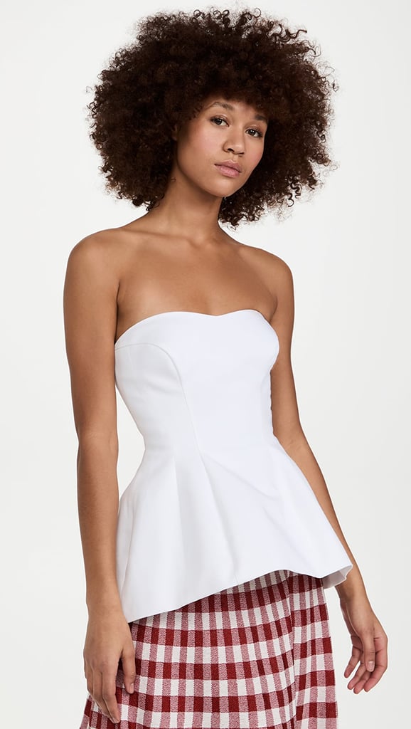 A Structured Top: Rosie Assoulin Bustier Lamp Top