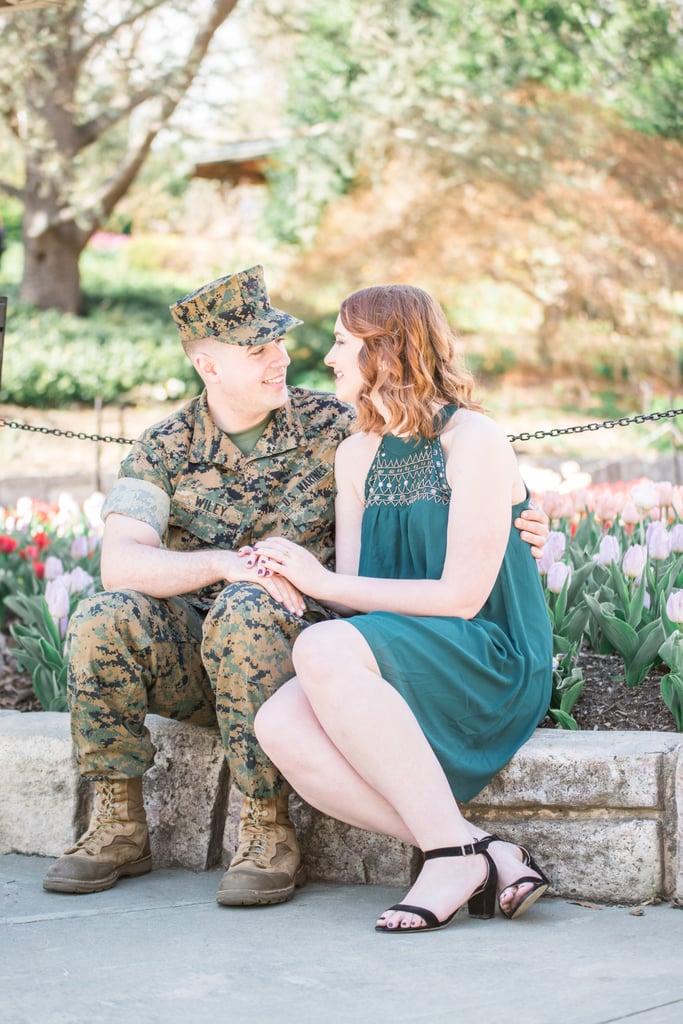 Military Couple Engagement Session in Washington DC