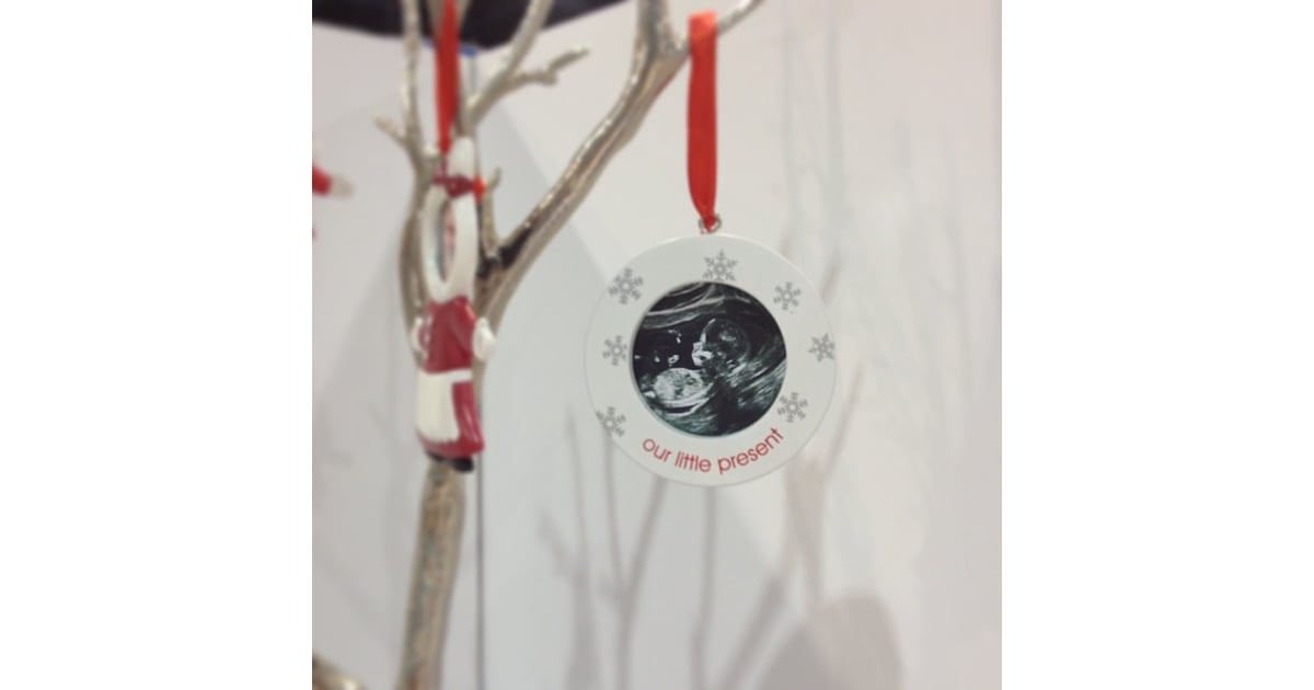sonogram christmas ornament