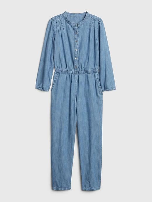 This Kids Denim Jumpsuit ($45) makes getting dressed in the morning a total breeze. It'll earn her major points in the style department, too.