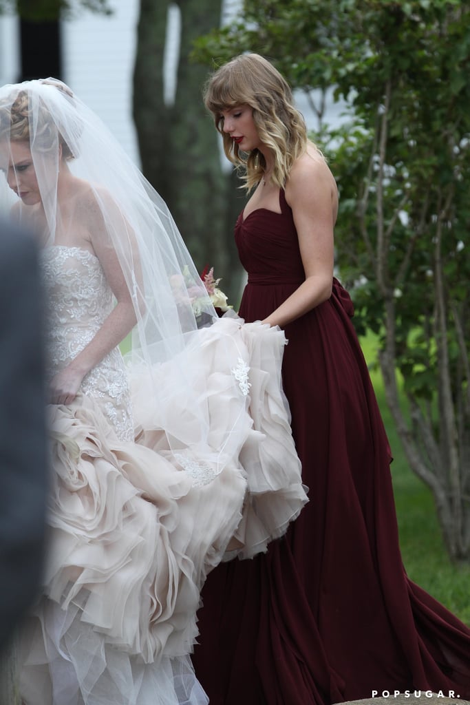 Taylor Swift at Her Best Friend Abigail's Wedding Pictures