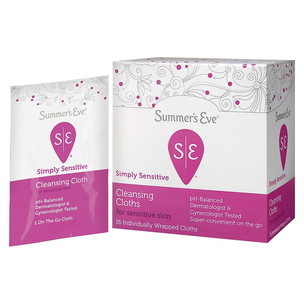 Summer S Eve On The Go Cleansing Cloths 13 Products That Help