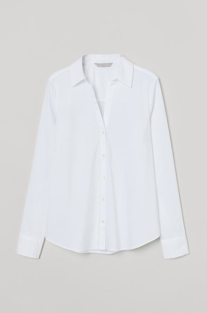 H&M Cotton Poplin Shirt