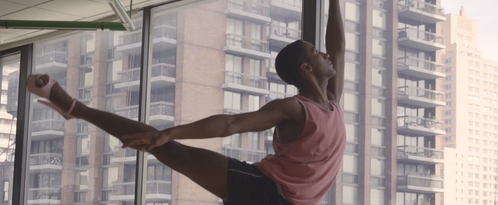 Professional Dancer Running on Treadmill in High Heels