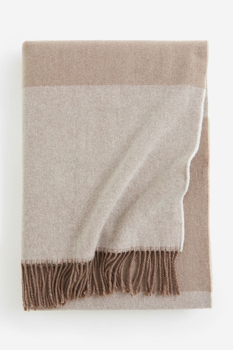 Best Affordable Wool Blend Throw Blanket