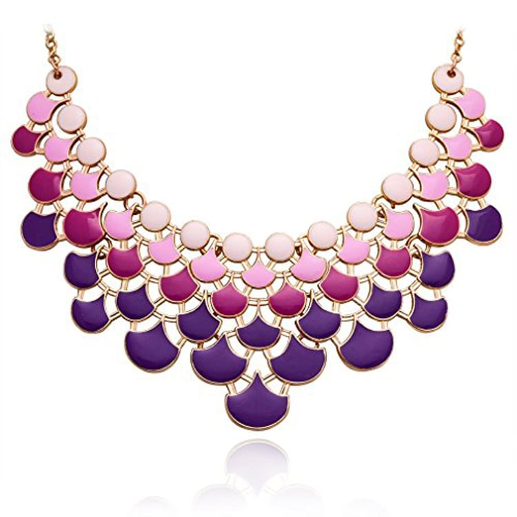 Jane Stone Vintage Openwork Bib Necklace