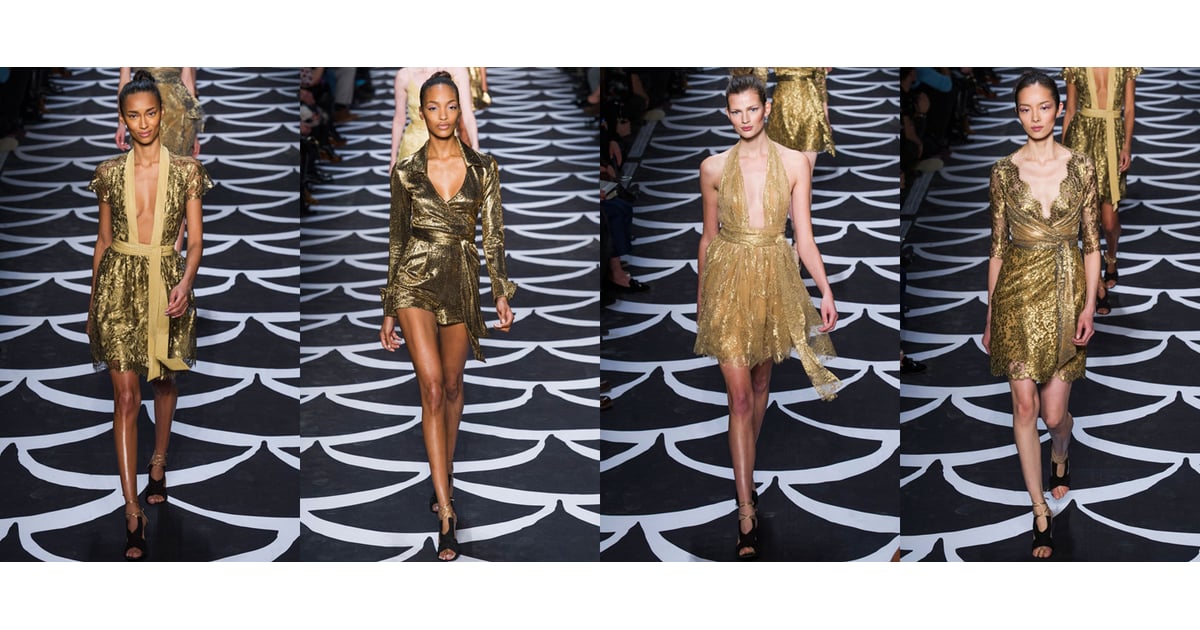 DVF Fall 2014 Runway Show New York Fashion Week POPSUGAR Fashion