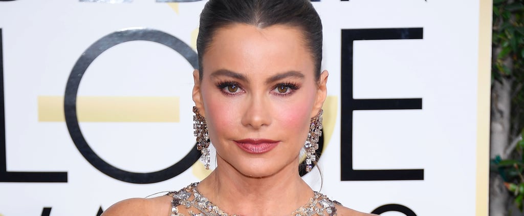 Sofia Vergara's Makeup at the 2017 Golden Globes