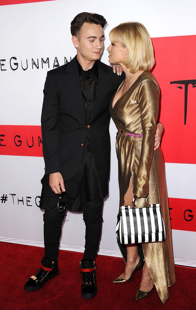 Brandon Lee and Pamela Anderson at Premiere | Photos