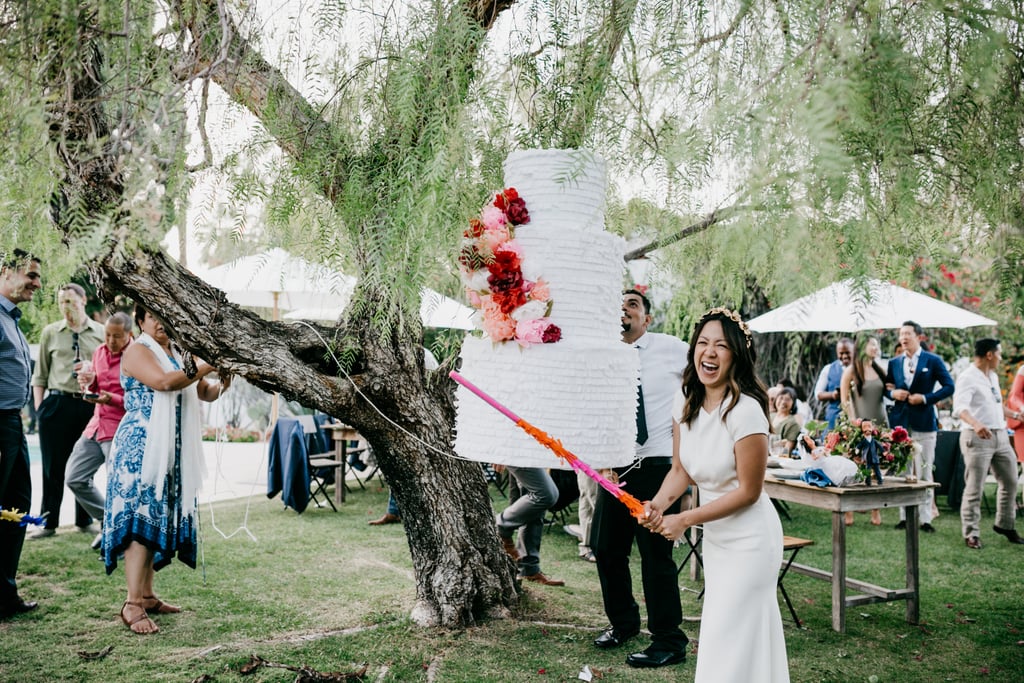 Piñata Wedding Cake Smash