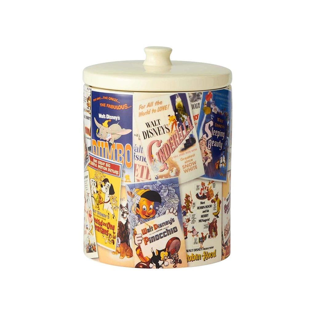 Enesco Classic Disney Film Posters Ceramic Cookie Jar