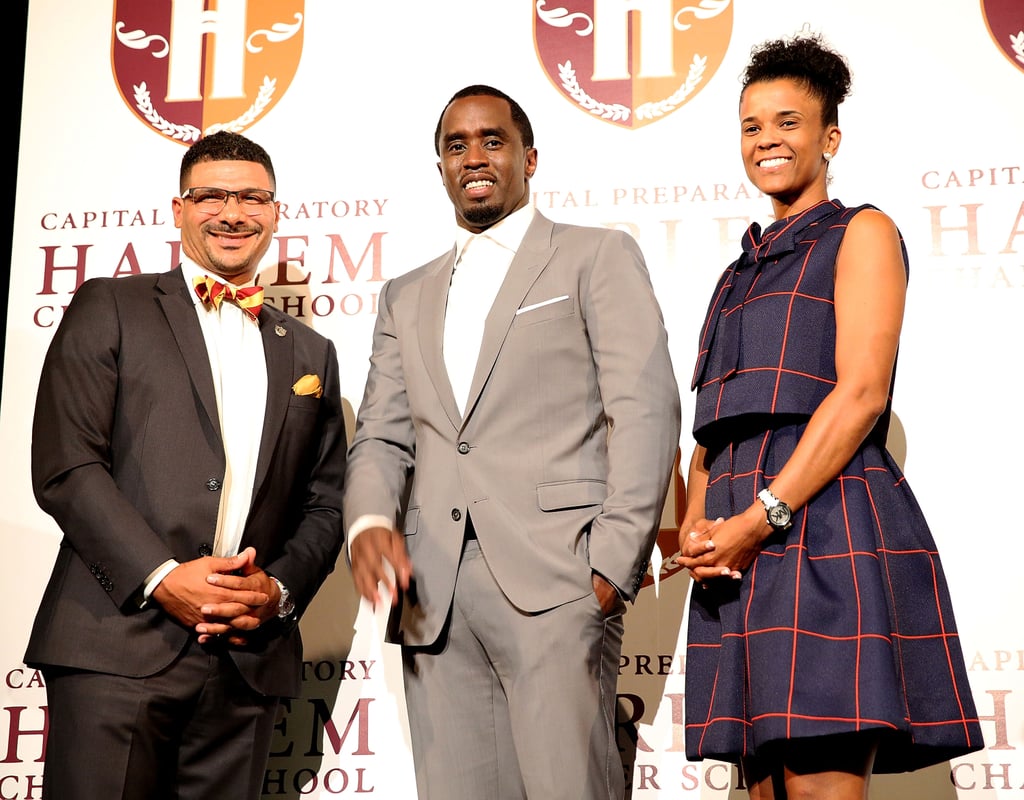 Diddy Opens Charter School in Harlem August 2016