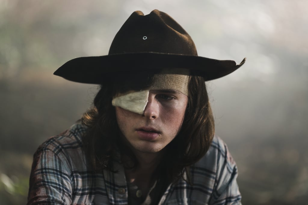 So, that's the general flow of the episode, I think. I'm betting we'll pick up right where we left off, then flash back to Carl's final day in Alexandria. We'll get to see him reflect on this bleak world, on everything he's gone through since day one of the zombie apocalypse. Then we'll get to see his last moments with Michonne and Rick. Of course, there's always a chance the creators will throw in a couple of surprises. After all, there are a couple of miscellaneous shots with King Ezekiel, Morgan, Carol, and Siddiq. One thing's for sure, though: we're all going to sob the entire time.